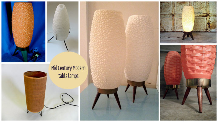Mid Century Modern Table Lamps Just Bought Some Vintage New Mid Century Modern Bubble